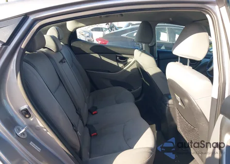 2012 Hyundai Elantra Gls (Ulsan Plant) from USA, damaged, VIN KMHDH4AE1CU297588